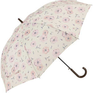 宮嶋 amusant sous la pluie 大きな長傘 65cm フローラルベージュ MY65BJ 宮嶋 amusant sous la pluie 大きな長傘 65cm フローラルベージュ MY65BJ