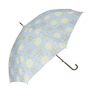 宮嶋 amusant sous la pluie 60cm スリム 耐風長傘 UVプロテクション 晴雨兼用 サークルアジサイMINT MYTAIFU8UV2 宮嶋 amusant sous la pluie 60cm スリム 耐風長傘 UVプロテクション 晴雨兼用 サークルアジサイMINT MYTAIFU8UV2