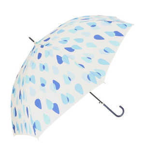 宮嶋 amusant sous la pluie 60cm スリム 耐風長傘 UVプロテクション 晴雨兼用 サークルドロップSKY MYTAIFU8UV2 宮嶋 amusant sous la pluie 60cm スリム 耐風長傘 UVプロテクション 晴雨兼用 サークルドロップSKY MYTAIFU8UV2