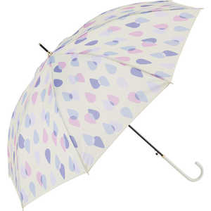 宮嶋 amusant sous la pluie 60cm スリム 耐風長傘 UVプロテクション 晴雨兼用 サークルドロップPU MYTAIFU8UV2 宮嶋 amusant sous la pluie 60cm スリム 耐風長傘 UVプロテクション 晴雨兼用 サークルドロップPU MYTAIFU8UV2