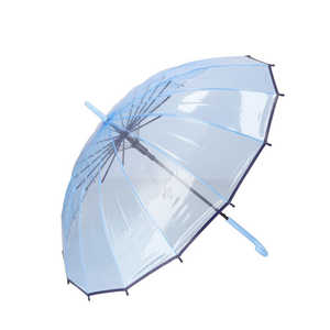 宮嶋 amusant sous la pluie プラスチック傘 16本骨 55cm スカイxネイビー MYPLASTIC16K 宮嶋 amusant sous la pluie プラスチック傘 16本骨 55cm スカイxネイビー MYPLASTIC16K