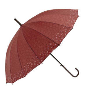宮嶋 amusant sous la pluie 16本骨 55cm 和柄 長傘 36010.淵桜WI MYJPN 宮嶋 amusant sous la pluie 16本骨 55cm 和柄 長傘 36010.淵桜WI MYJPN
