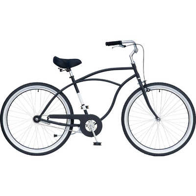 CYCLES ビーチクルーザー MAT BLK 【組立商品につき返品不可