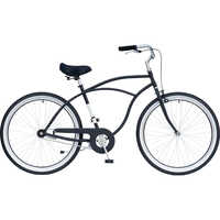 m*o様 ビーチクルーザー 自転車 ブラック CYCLES ビーチクルーザー MAT BLK 【組立商品につき返品不可