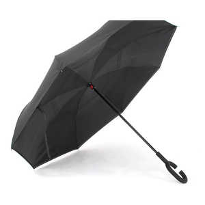 クラックス 【傘】リバースアンブレラ 60cm(ブラック) 31406 ブラック