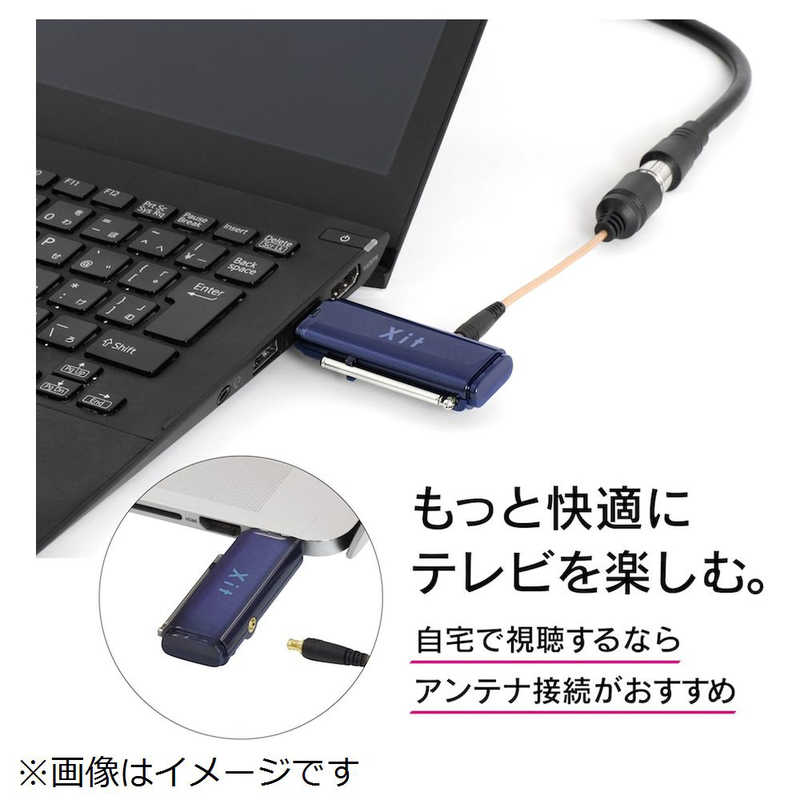 ピクセラ ピクセラ テレビチューナー［USB2.0・Android／Mac／Win］　Xit Stick フルセグ XIT-STK100 XIT-STK100