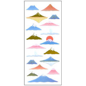 奥山商会 和風シール 富士山 JP328