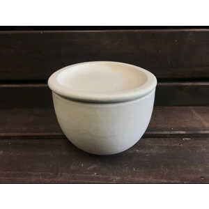 ヤマ庄陶器 おひつ 1合 Hangout Rice container ホワイト HG7W