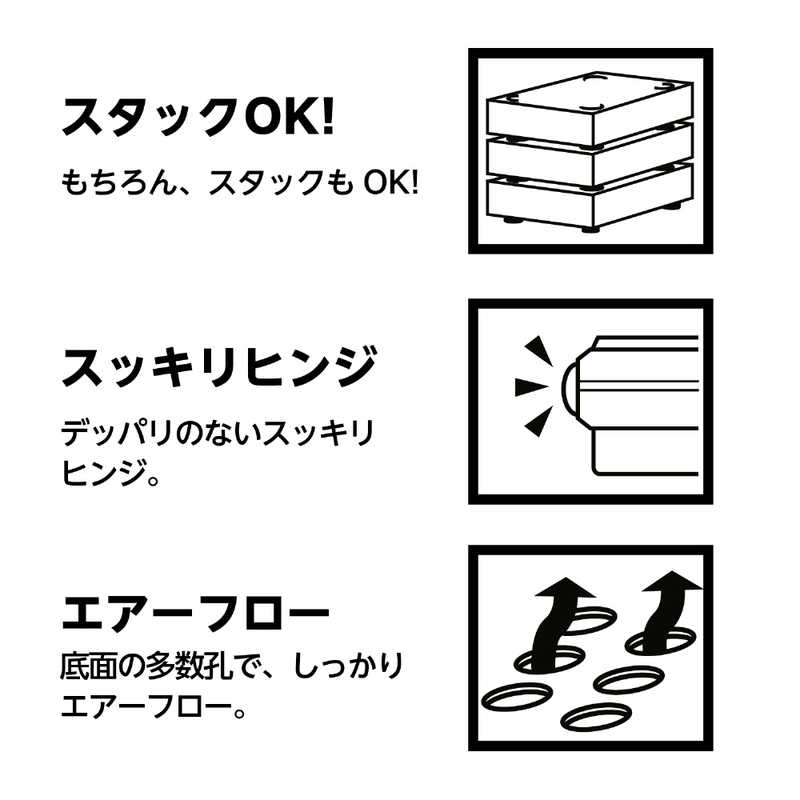 センチュリー センチュリー 裸族の弁当箱 3.5インチHD用(スケルトンブラック) CRB35-BK CRB35-BK