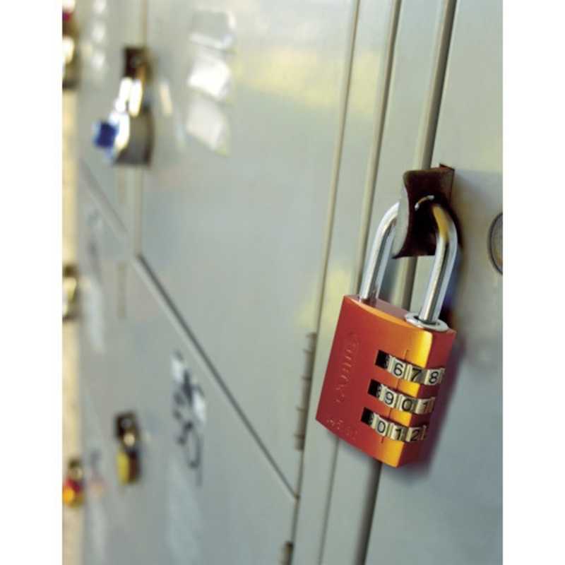 ABUS ABUS ナンバー可変式南京錠 145-20 イエロー 14520YE_ 14520YE_