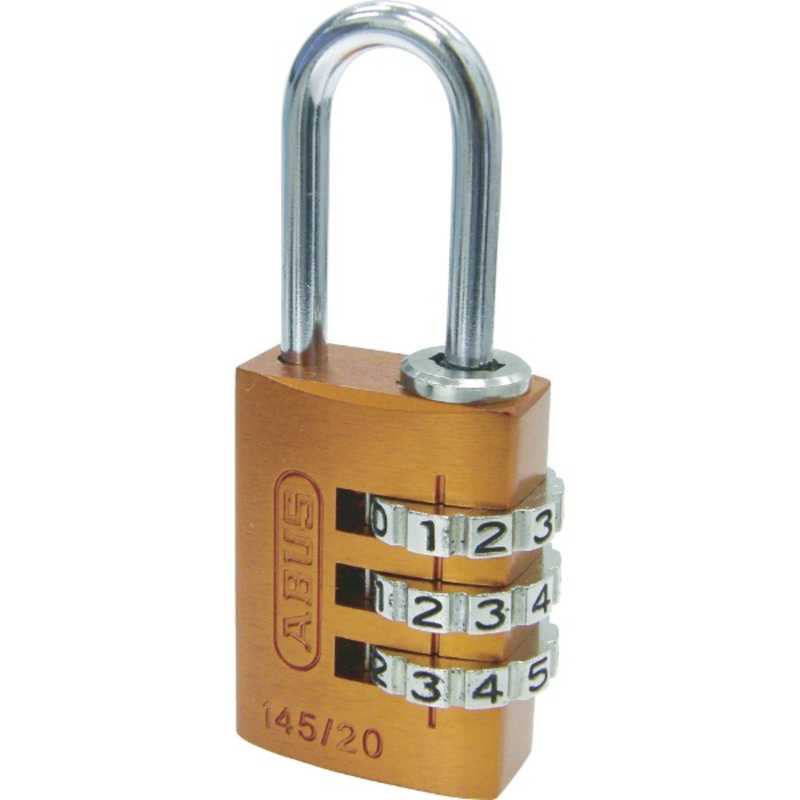 ABUS ABUS ナンバー可変式南京錠 145-20 オレンジ 14520OR_ 14520OR_