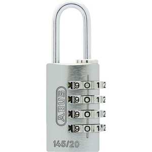 ABUS ABUS ナンバー可変式4段ダイヤル南京錠 145-4d 20 SI 1454D20SI_