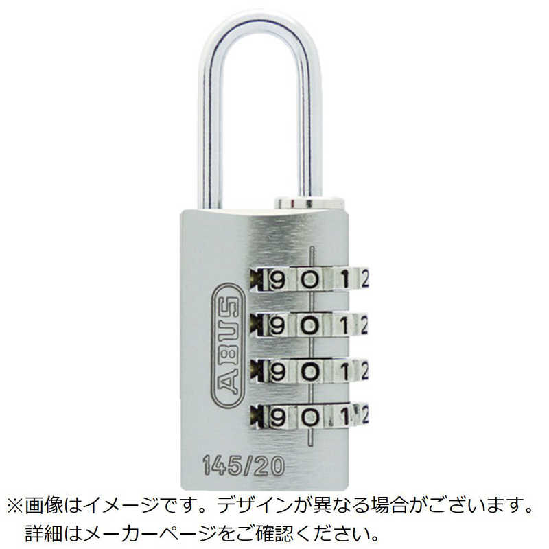 ABUS ABUS ABUS ナンバー可変式4段ダイヤル南京錠 145-4d 30 SI 1454D30SI_ 1454D30SI_