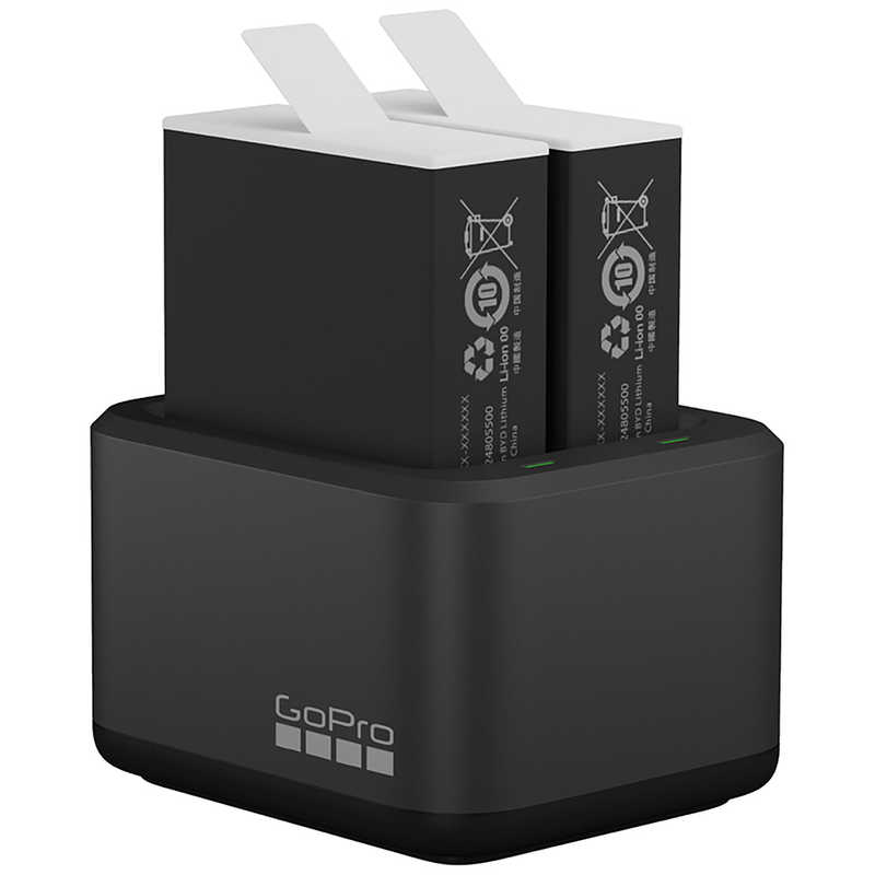 ゴープロ GOPRO ゴープロ GOPRO 【GoPro】デュアルバッテリーチャージャー+Enduroバッテリー2個セット ADDBD-211-AS ADDBD-211-AS