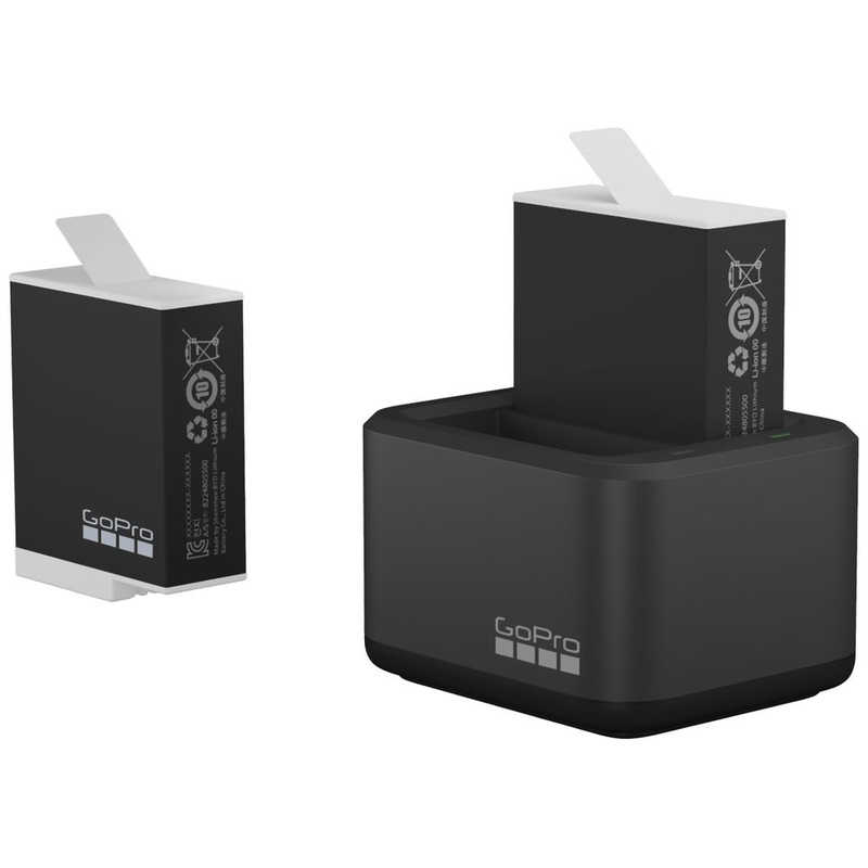 ゴープロ GOPRO ゴープロ GOPRO 【GoPro】デュアルバッテリーチャージャー+Enduroバッテリー2個セット ADDBD-211-AS ADDBD-211-AS