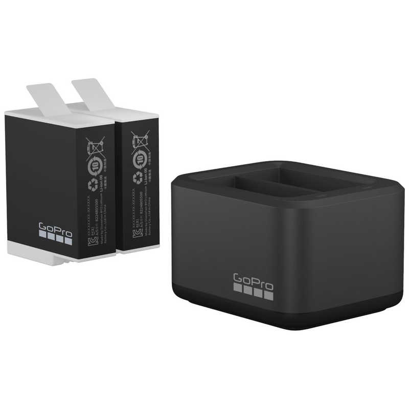 ゴープロ GOPRO ゴープロ GOPRO 【GoPro】デュアルバッテリーチャージャー+Enduroバッテリー2個セット ADDBD-211-AS ADDBD-211-AS