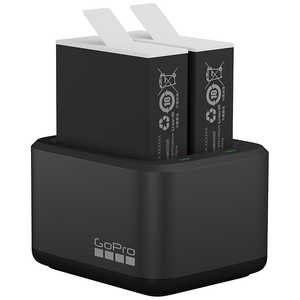 ゴープロ GOPRO 【GoPro】デュアルバッテリーチャージャー+Enduroバッテリー2個セット ADDBD-211-AS