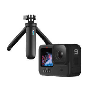 ゴープロ GOPRO (ビックカメラグループ限定)アクションカメラ GoPro(ゴープロ)(国内保証付正規品)HERO9 Black バンドルセット CHDHX901BC4