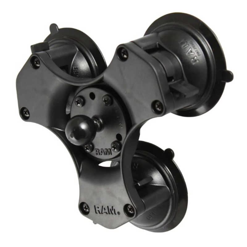 RAMMOUNTS RAMMOUNTS トリプルサクションベース1インチボール  