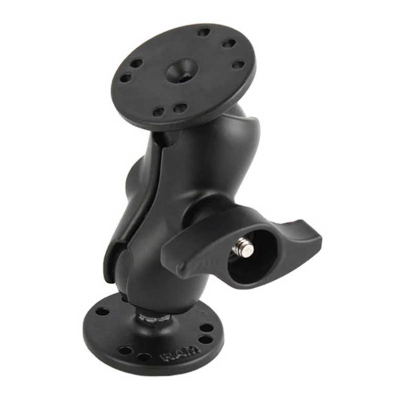 RAMMOUNTS RAMMOUNTS ダブルボールマウント 1.5インチ Sサイズ(メタルノブ)  RAM-101MU-B RAM-101MU-B
