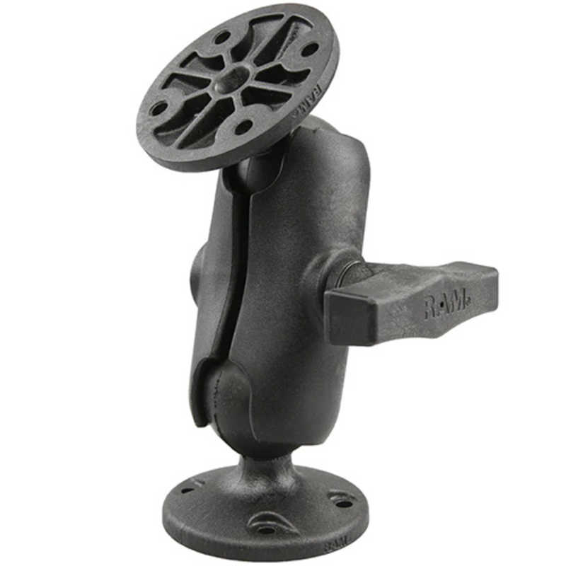 RAMMOUNTS RAMMOUNTS AMPSラウンドベース2個セット(標準アーム) 1インチボール  RAP-101U-B RAP-101U-B