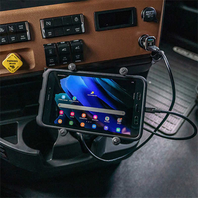 RAMMOUNTS RAMMOUNTS Xグリップ(L)タブレットホルダー テザー付 iPad mini他 RAM-HOLUN8BU RAM-HOLUN8BU