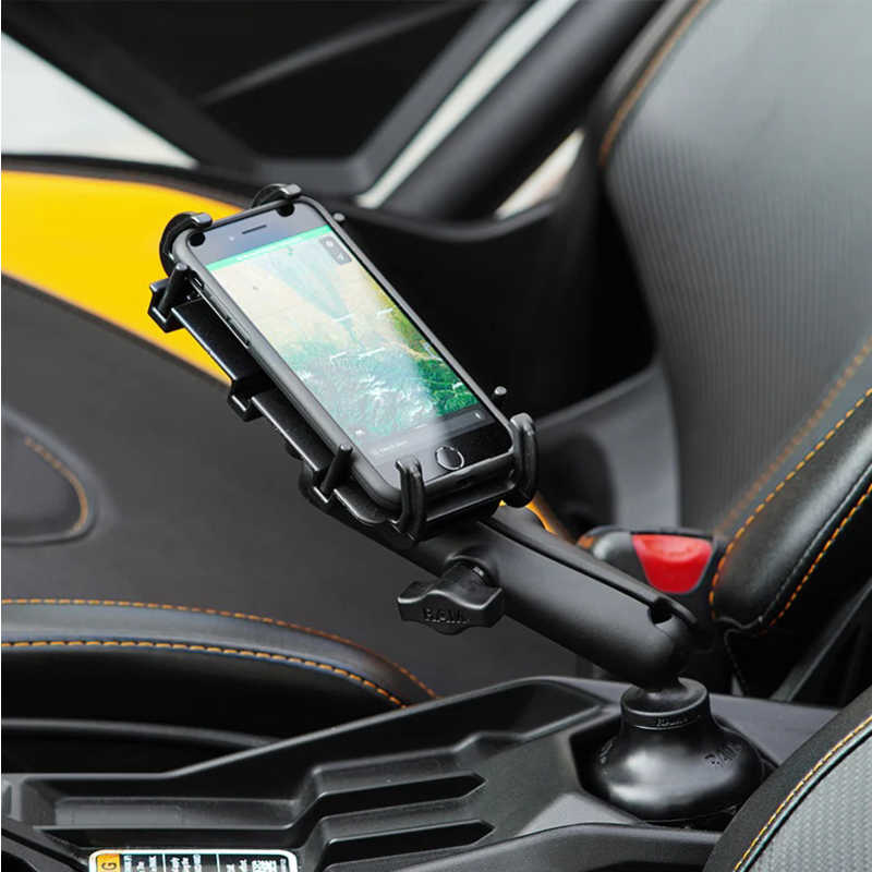 RAMMOUNTS RAMMOUNTS クイックグリップ ユニバーサル スマートフォン ホルダー ボール付 RAMHOLPD3238A RAMHOLPD3238A