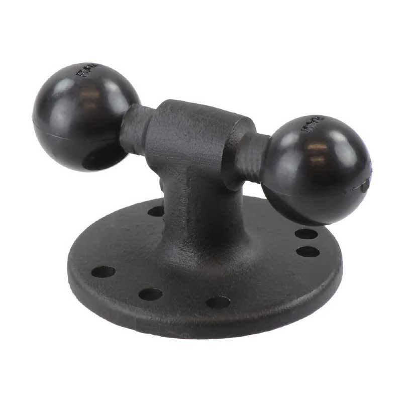 RAMMOUNTS RAMMOUNTS AMPSホールラウンドベース ダブルボール 1インチボール RAM-B-217U RAM-B-217U