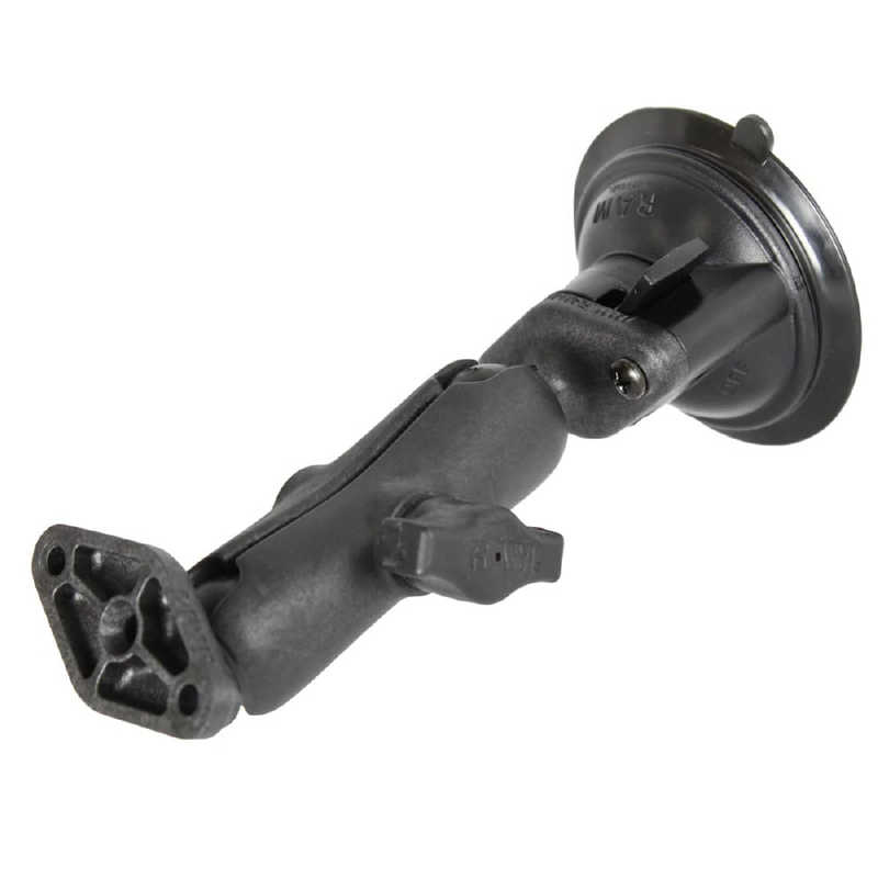 RAMMOUNTS RAMMOUNTS 菱形ジョイント＆ツイストロックサクションベースセット 標準アーム 吸盤径83.8mm 1インチボール RAP-B-166U RAP-B-166U