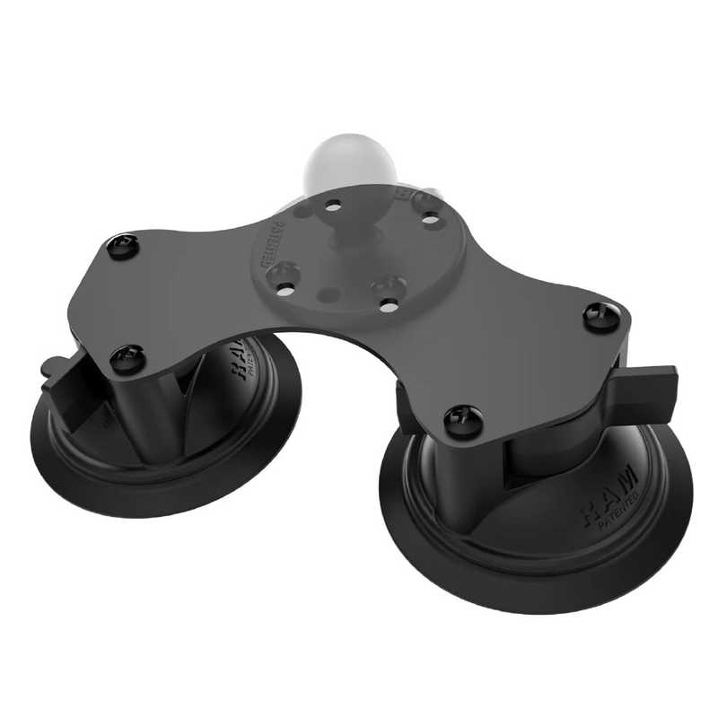 RAMMOUNTS RAMMOUNTS ダブルサクションベース 吸盤径83.8mm RAM-B189BU RAM-B189BU