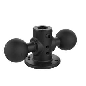 RAMMOUNTS AMPSホールラウンドベース ダブルボール 1.5インチボール RAM-217-1U RAMMOUNTS AMPSホールラウンドベース ダブルボール 1.5インチボール RAM-217-1U