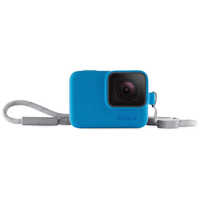 ゴープロ GOPRO スリーブ + ランヤード ブルー ACSST-003 の通販