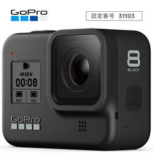 ゴープロ GOPRO アクションカメラ GoPro HERO8 Black CHDHX801FW