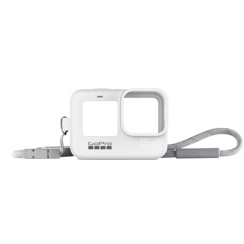 ゴープロ GOPRO ゴープロ GOPRO スリーブ+ランヤード for HERO9 Black ホワイト ADSST-002 ADSST-002