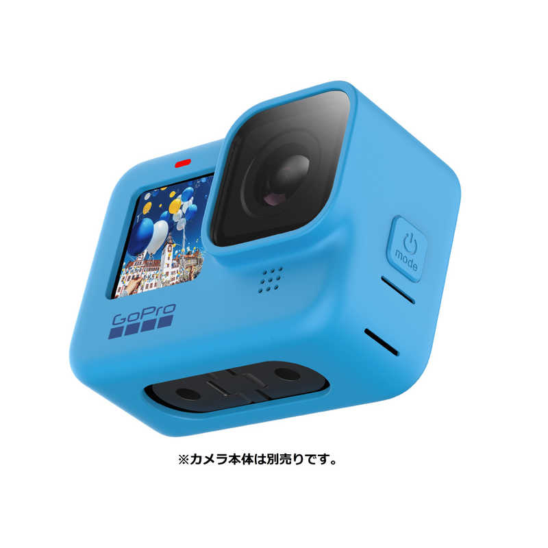 ゴープロ GOPRO ゴープロ GOPRO スリーブ+ランヤード for HERO9 Black ブルー ADSST-003 ADSST-003