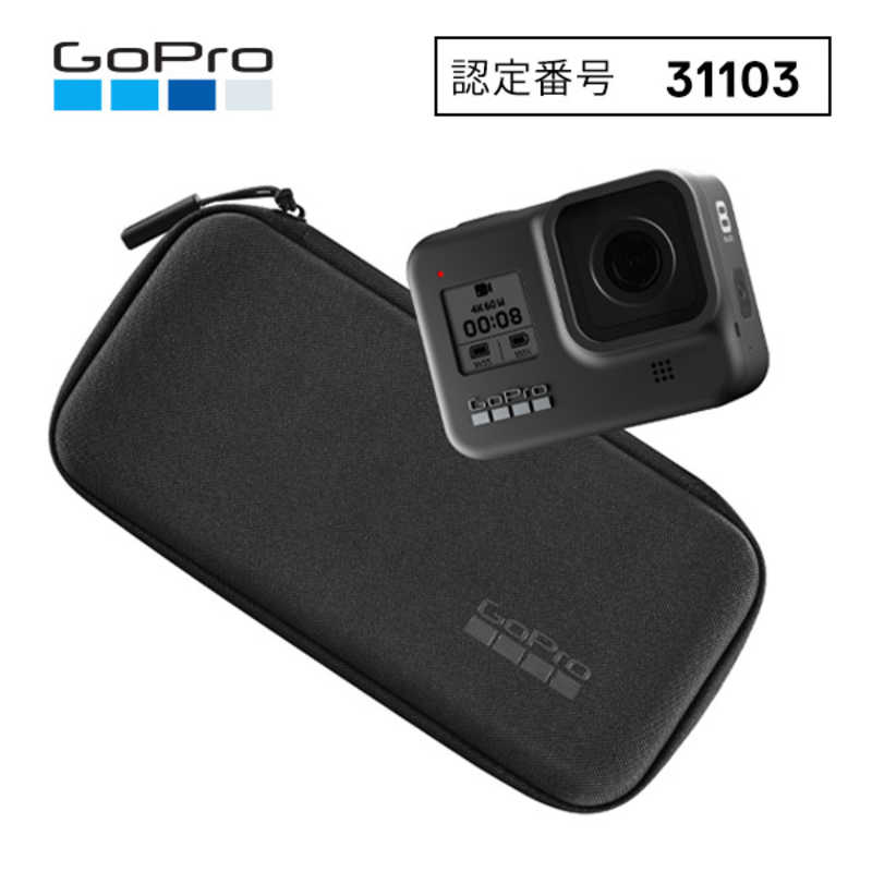 ゴープロ GOPRO ゴープロ GOPRO アクションカメラ GoPro HERO8 Black ケース付き CHDHX802FW CHDHX802FW