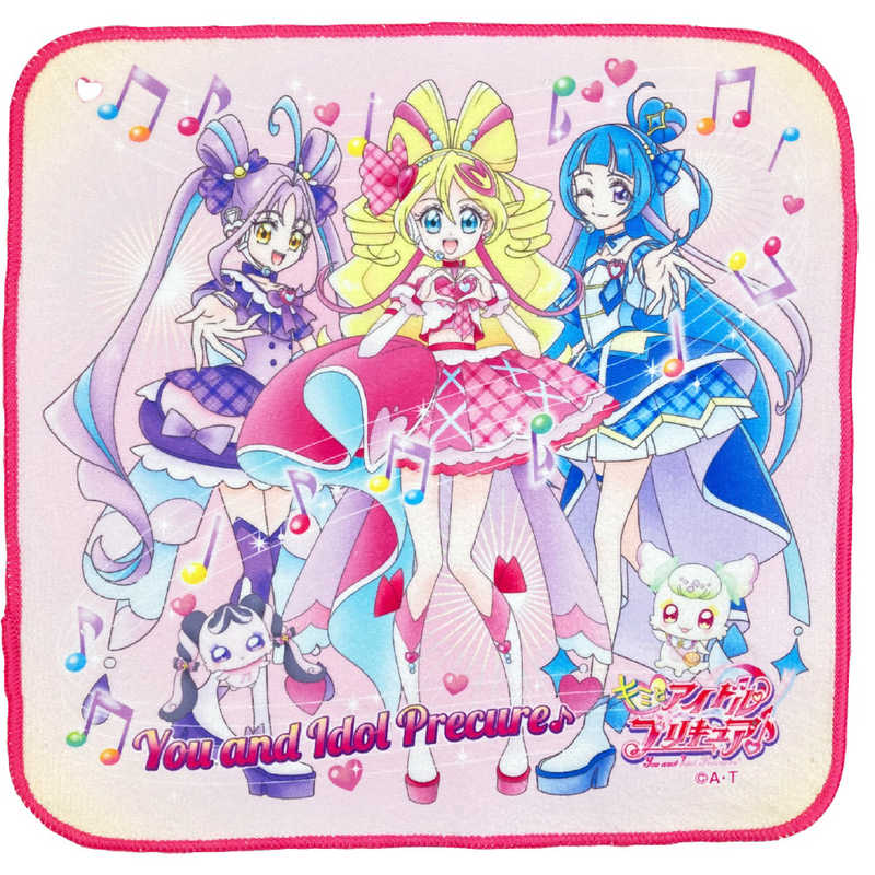 ナストーコーポレーション ナストーコーポレーション キミとアイドルプリキュア ハンドタオル  
