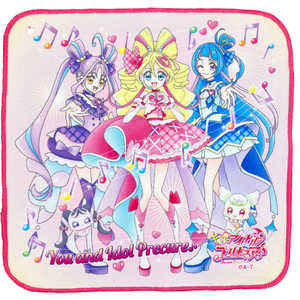 ナストーコーポレーション キミとアイドルプリキュア ハンドタオル ナストーコーポレーション キミとアイドルプリキュア ハンドタオル