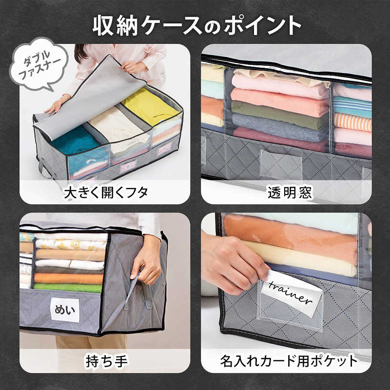アストロ アストロ 活性炭 持ち手付衣類整理袋 171-37 171-37