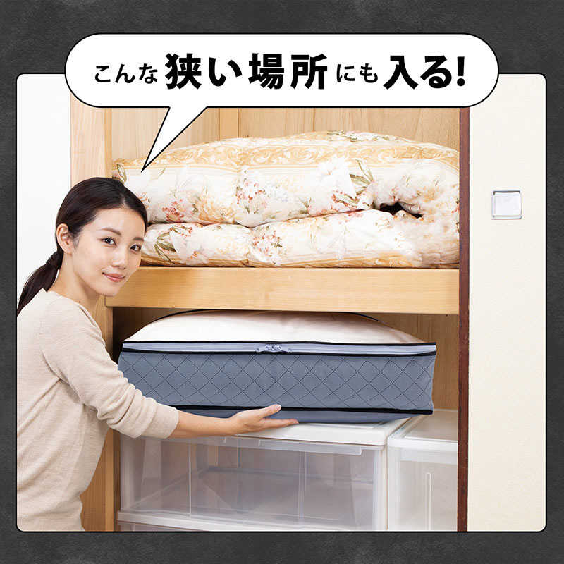 アストロ アストロ 活性炭羽毛布団を薄くしまえるケース 3個組 171-82 171-82