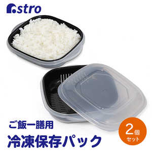 アストロ ふっくら冷凍ご飯パック2個組 FGP2 510-26N アストロ ふっくら冷凍ご飯パック2個組 FGP2 510-26N