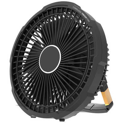 トップランド 卓上扇風機 コードレスタフFAN ブラック SFTF10-BK の