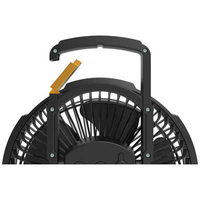 TOUGH FAN コードレス扇風機 ブラック TOUGH FAN CORDLESS コードレスタフファン 卓上扇風機 風量調節3