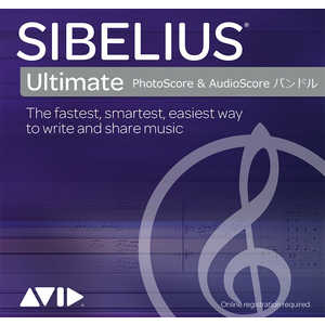 AVID Sibelius Ultimate PhotoScore&AudioScore バンドル BTSBPAH121