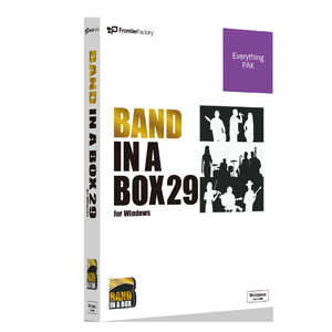 PGMUSIC Band-in-a-Box 29 for Win EverythingPAK PGBBTEW111