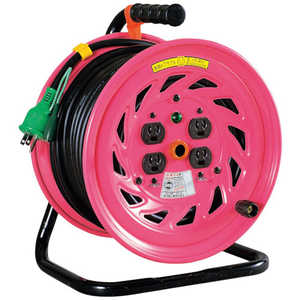 日動工業 NICHIDO 電工ドラム 100V 屋内型 アース付 抜け止め式 30m NFE34N