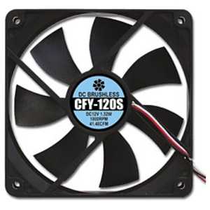 アイネックス ケース用ファン120mm(静音タイプ) CFY-120S アイネックス ケース用ファン120mm(静音タイプ) CFY-120S