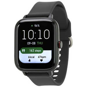 サンフレイム スマートウォッチ Bluetooth通話機能搭載 ブラック BSM05-BK サンフレイム スマートウォッチ Bluetooth通話機能搭載 ブラック BSM05-BK