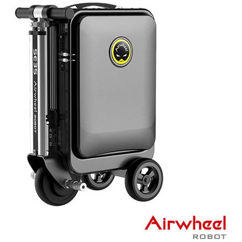エアホイール エアホイール スマートスーツケース Airwheel SE3Sシリーズ 20L 電動走行 機内持ち込み可 USBポート搭載 ［TSAロック搭載］ ブラック SE3S-BK SE3S-BK