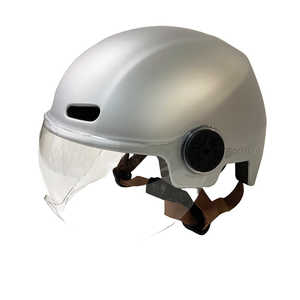 TOP カジュアルSGヘルメットSLD シルバー 